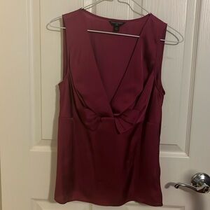 Banana Republic sleeveless deep neck blouse. Size 6P. NWOT.